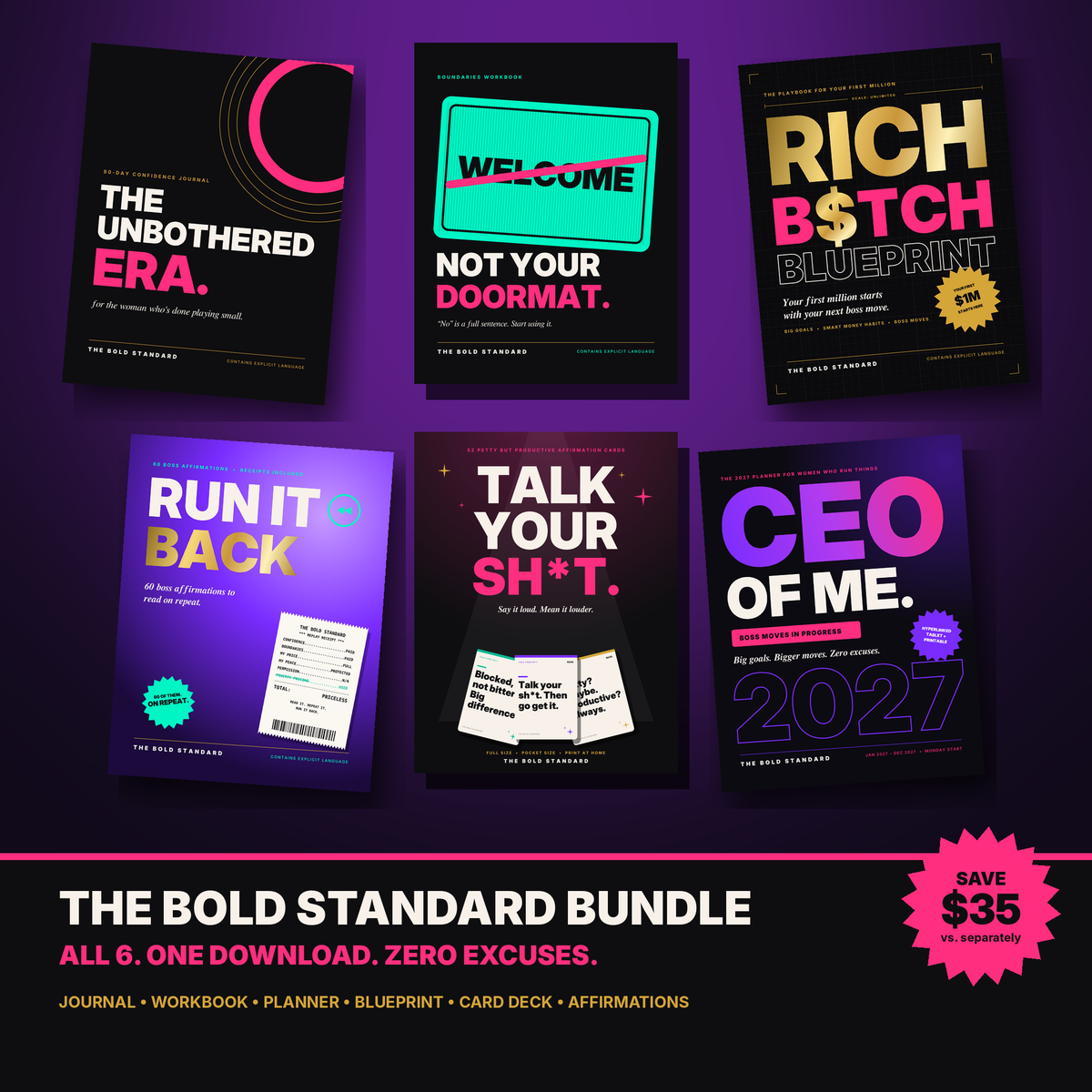 The Bold Standard Bundle: All 6