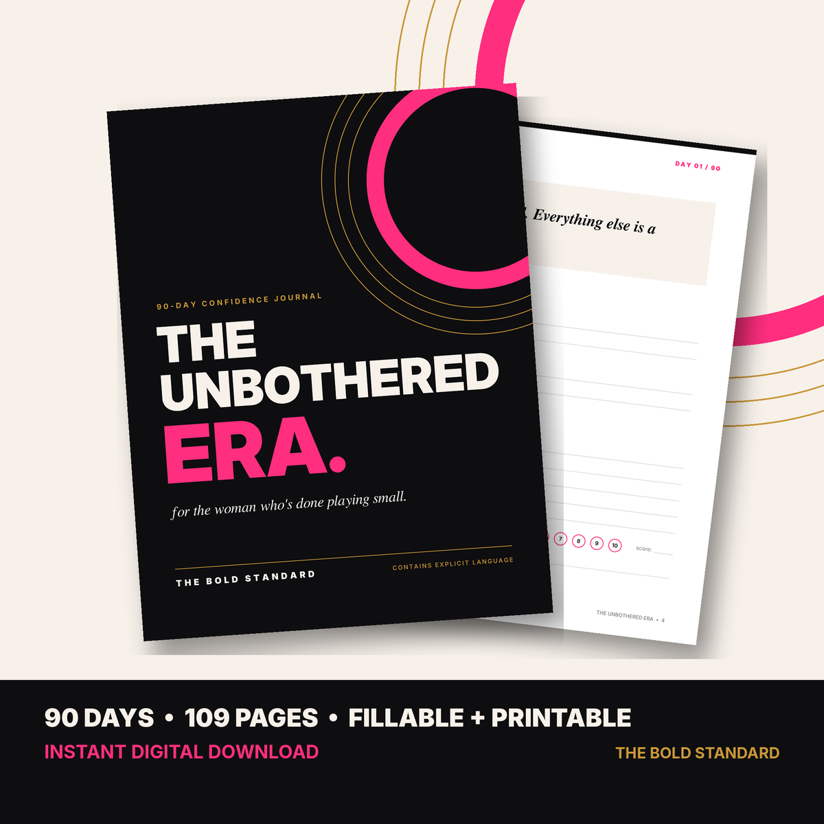 The Unbothered Era: 90-Day Confidence Journal
